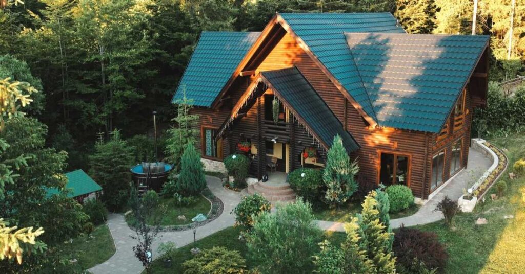 Rustic Wood Villa