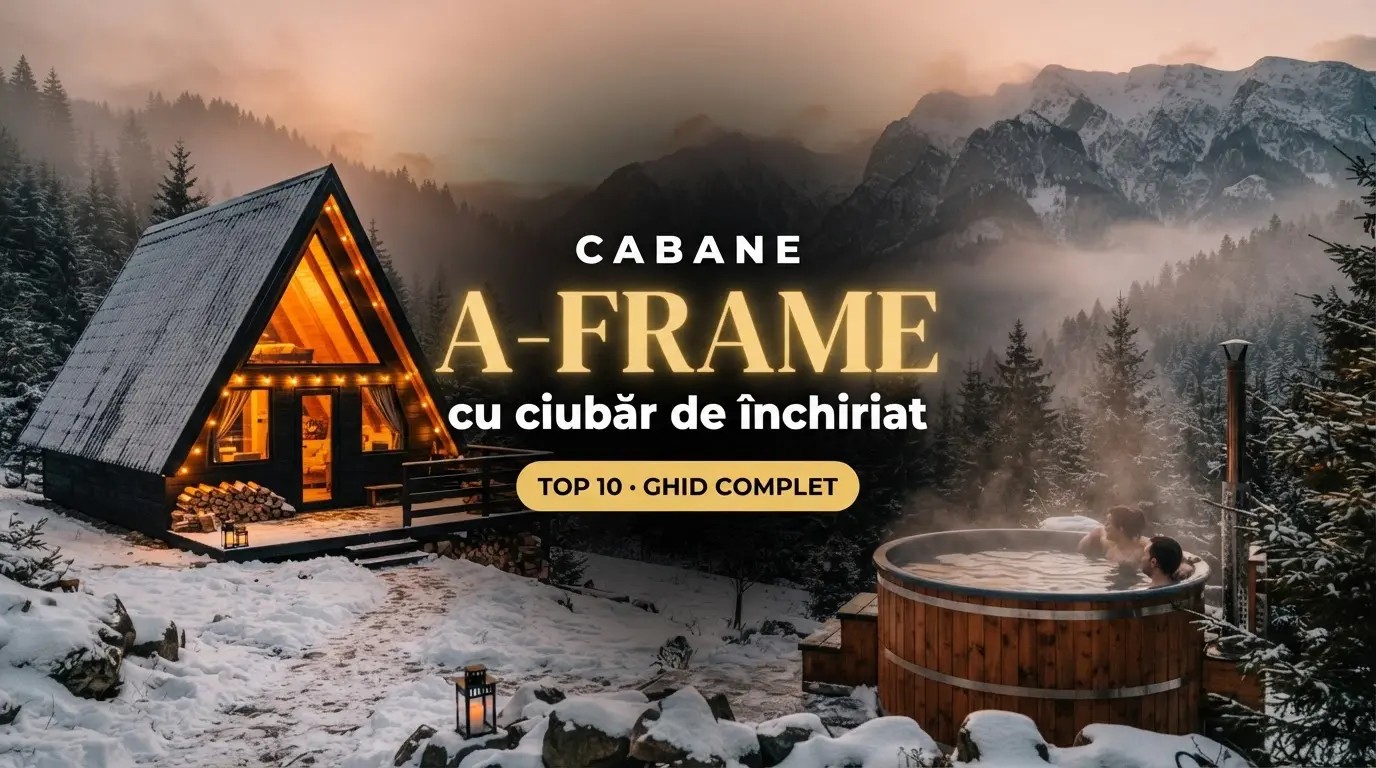 Cabane A Frame cu Ciubăr de Închiriat [Top 10]