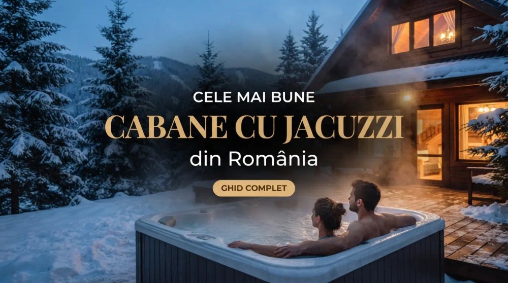 Cabane cu Jacuzzi în România – 8 Alegeri Verificate pentru 2026