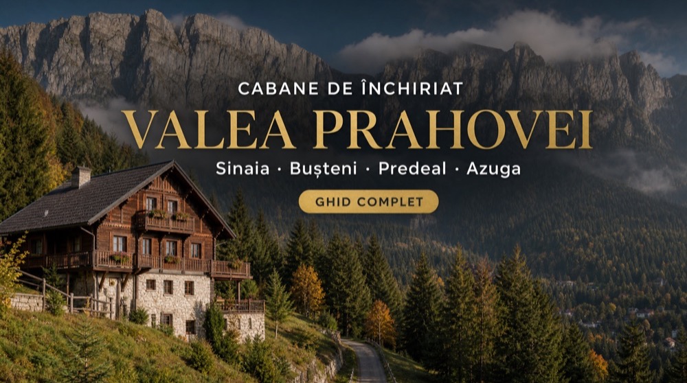 Cabane de Închiriat pe Valea Prahovei – 12 Alegeri (2026)