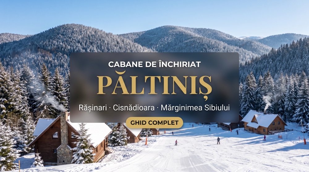 Cabane Păltiniș 2026: 9 case în stațiune și în Mărginime