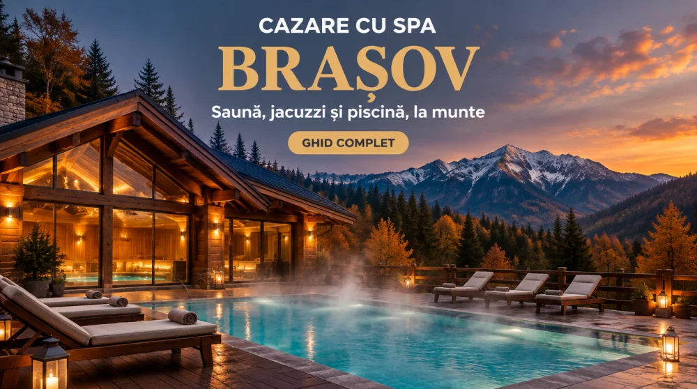 Cazare cu Spa Brașov: 7 Locuri cu Saună, Jacuzzi, Piscină