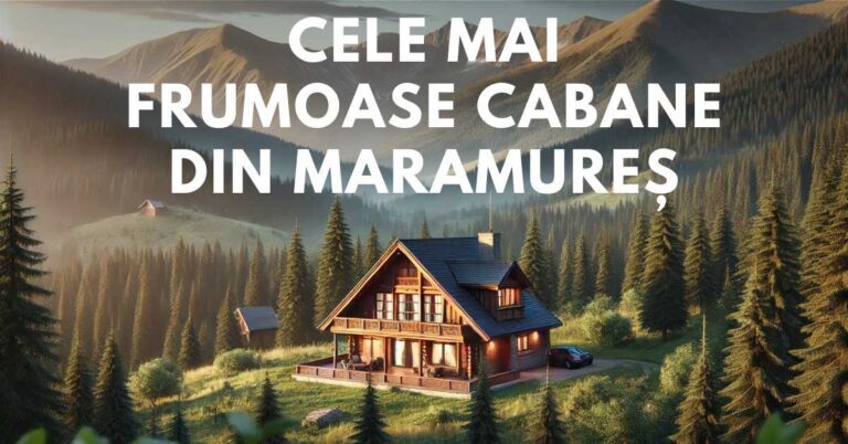 cele mai frumoase cabane din maramures