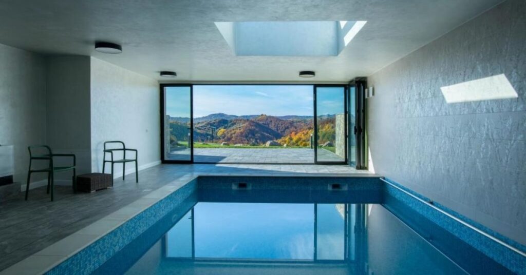 Valley View Breaza cabana de inchiriat la munte cu piscina
