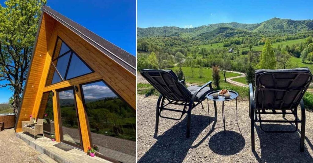 dream cottage cabana a frame de inchiriat