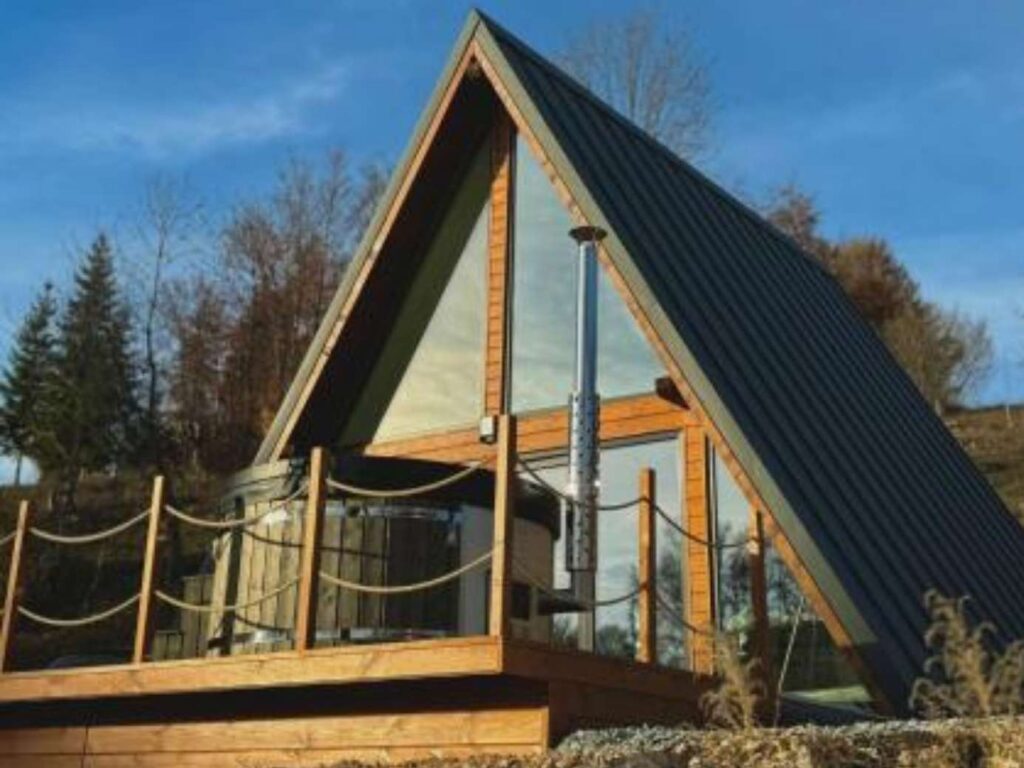 Cabana A-Frame In Jomp — Gârda de Sus (Alba) a frame 2 persoane